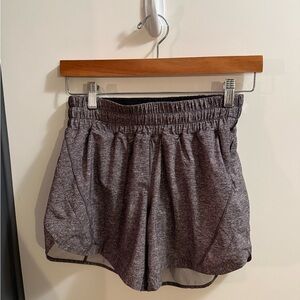 Lululemon Athletica Charcoal Athletic Shorts